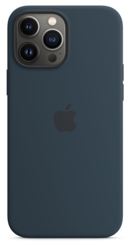 iPhone 13 Pro Max Silicone Case Abyss Blue.jpg